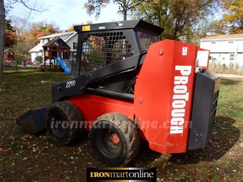 thomas protough 2200 skid steer|THOMAS PROTOUGH 2200 SKID STEER SN001580 powered.